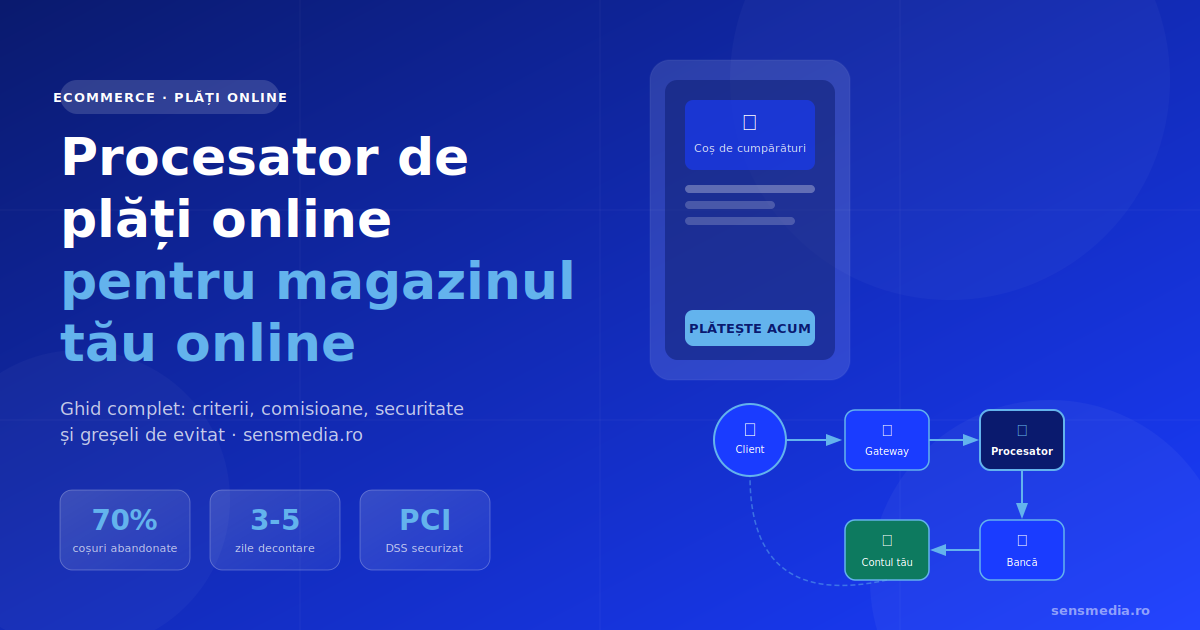 procesator de plăți online pentru magazinul online