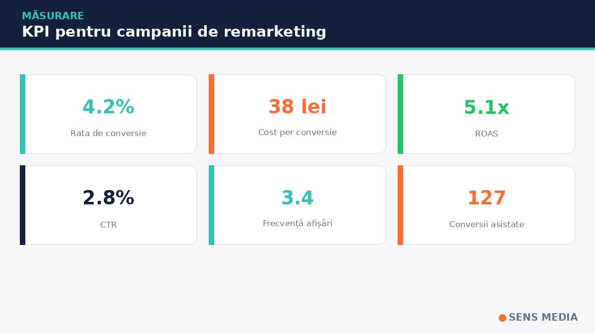 KPI pentru campanii de remarketing